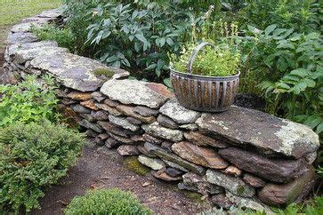 Dry Stack Stone Wall Design Ideas, Pictures, Remodel and Decor | Stone walls garden, Dry stone ...