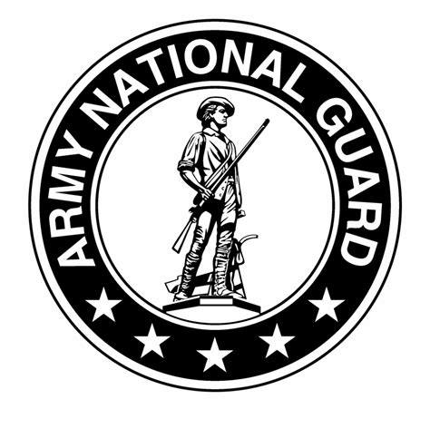 Army National Guard Logo Black And White Army - Clip Art Library