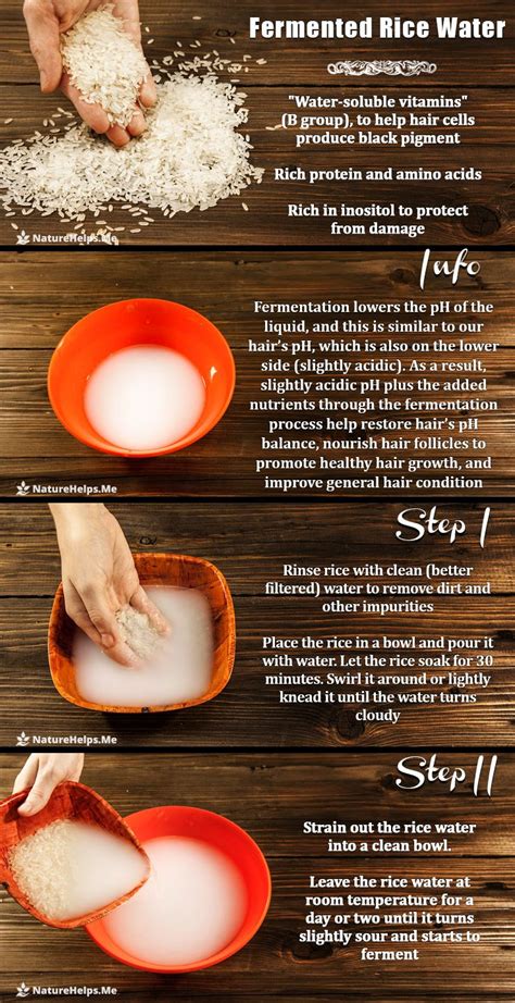 Fermented Rice Water Shampoo for Great Hair Rice water can become a perfect alternative to store ...