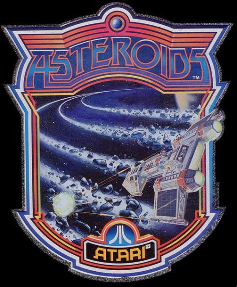 vintagegeekculture: Asteroids patch from Atari. (With images) | 70s sci fi art, Retro gaming ...