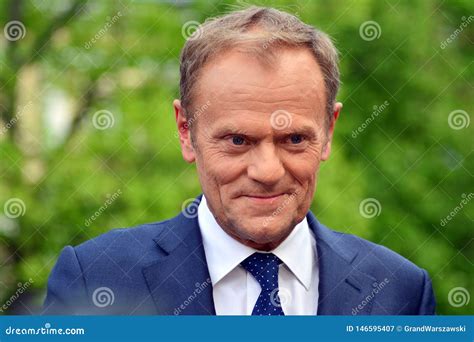 Donald Tusk the President of the European Council Present in Warsaw ...