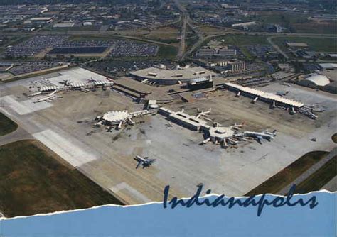 Indianapolis International Airport Postcard