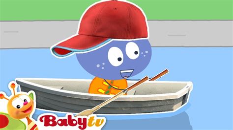 Row Your Boat🛶 with Oliver, Stick with Mick and the Cuddlies | @BabyTV - YouTube