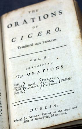 The Orations of Cicero (1741) – GOHD Books