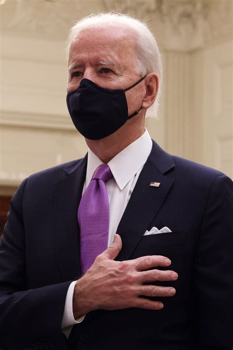 President Biden Wears Mask and Sets Example to Others | POPSUGAR Fitness UK