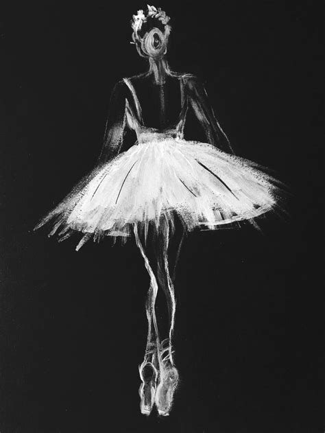 a black and white photo of a ballerina