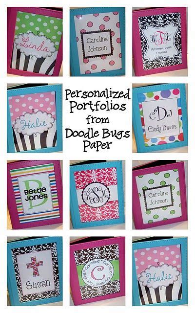 Doodle Bugs Teaching Giveaway Personalized Portfolio Preschool Crafts ...