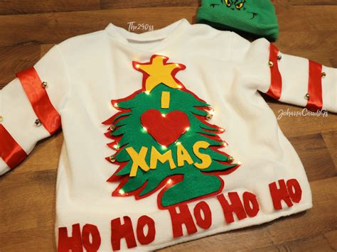 Grinch Christmas Sweater, Whoville, I Heart Christmas | Christmas ...