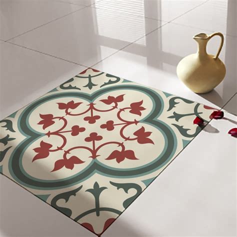 Floor Tile Decals/Stickers, Vinyl Decals, Vinyl Floor, Self Adhesive, Tile Stickers, Decorative ...