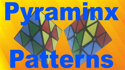 5 Patterns on the Pyraminx [Tutorial] - YouTube