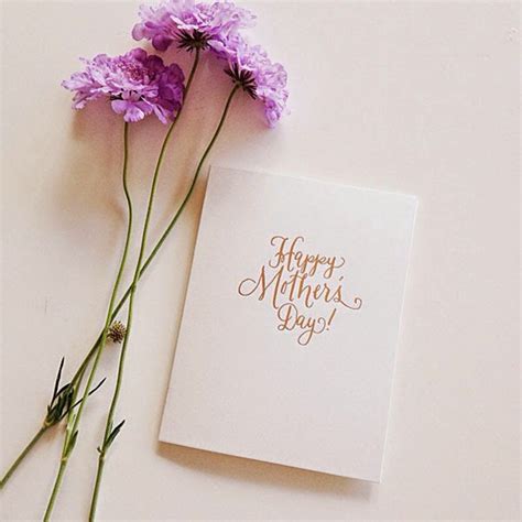 20 Letterpress Mother's Day Card Ideas You’ll Love - Jayce-o-Yesta