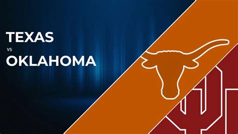 How to watch Oklahoma Sooners vs. Texas Longhorns: Live stream info, TV ...