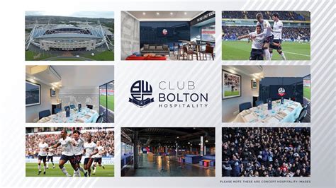 Club Bolton: Matchday Hospitality 2023/24 | Bolton Wanderers FC