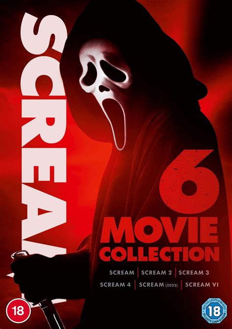 Scream: 6 Movie Collection | DVD Box Set | Free shipping over £20 | HMV ...