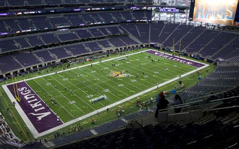 Download wallpapers US Bank Stadium, Chicago, american football stadium ...