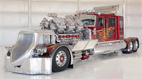 THOR 24 Is the 3,424-HP, 24-Cylinder, 12-Blower Semi of Doom | Automobile