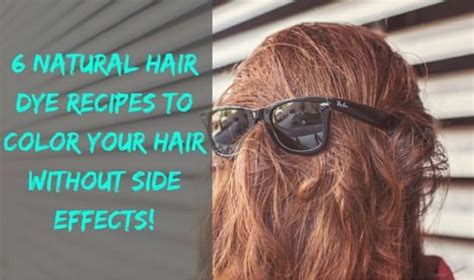 Natural hair dye recipes to avoid chemical hair dyes - Slick Wellness