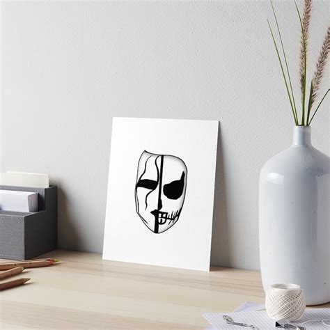 "Sting and Darby Allin Face Paint" Art Board Print by dsankej | Redbubble