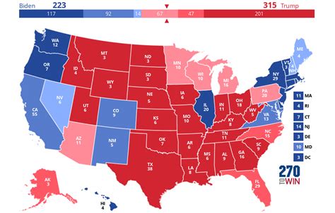 2024 Presidential Election Interactive Map