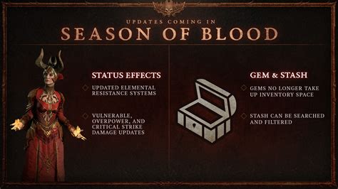 Diablo 4 Season of Blood Info - New Bosses and more