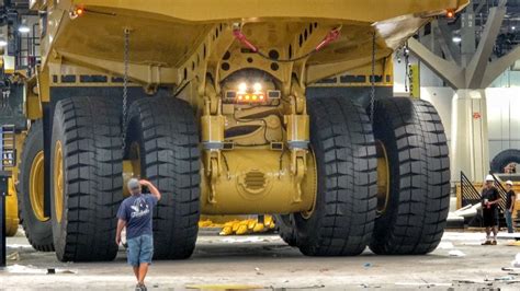 Engineering Marvel: The Herculean Task of Moving a Caterpillar 794AC ...