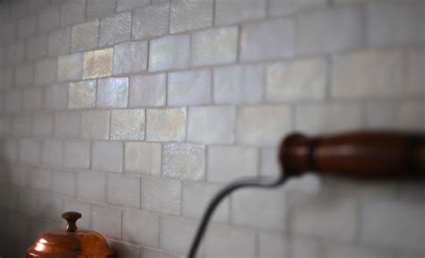 Iridescent Tile Backsplash - Transitional - kitchen - Grace Happens