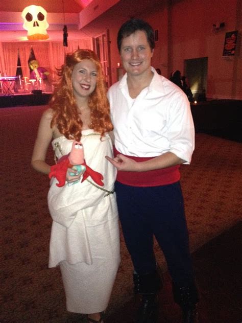 Fingers Crossed!: Halloween 2012: Ariel and Prince Eric