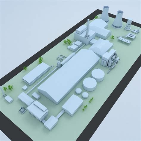 Generic layout factory industrial 3D - TurboSquid 1356121