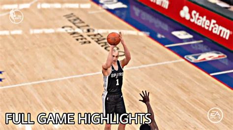 San Antonio Spurs Vs Philadelphia 76ers | Full Game Highlights - YouTube