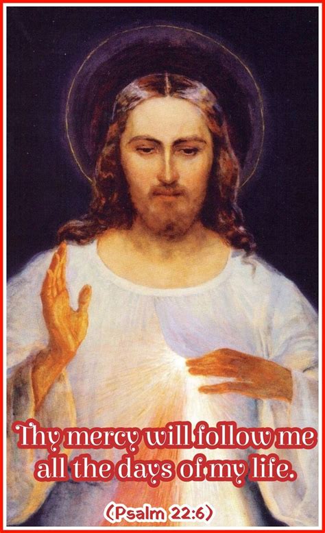 Divine Mercy of Jesus #Catholic Vulgate Bible Roman Catholic Prayers, Psalm 22, Saint Quotes ...