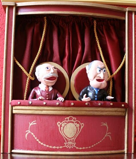 Statler and Waldorf at their balcony Sculpture by Tamara Zwarthoed - Pixels