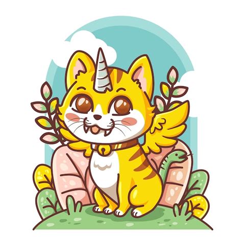 Premium Vector | Cute hybrid animal