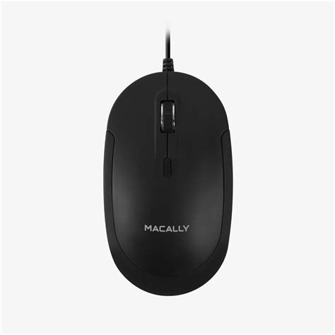 Rechargeable Bluetooth USB Wired Mouse For Mac / PC – Macally