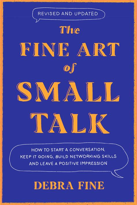 The Fine Art of Small Talk by Debra Fine | Hachette Go