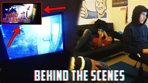 PARANORMAL ACTIVITY SKIT - Behind the Scenes/ Funny Moments - YouTube