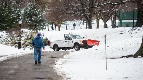 NYC Sees First Significant Snowfall of Winter - The New York Times