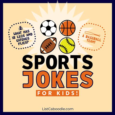 85+ Sports Jokes For Kids (Soccer, Basketball, Football and More!)