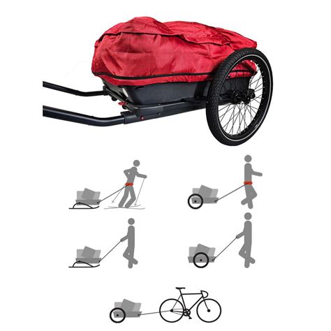 Versatile Cargo Trailer for Bikes - Perfect for All Season