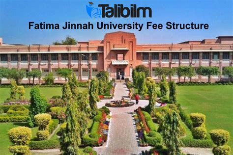 Fatima Jinnah university fee structure - Fatima Jinnah university