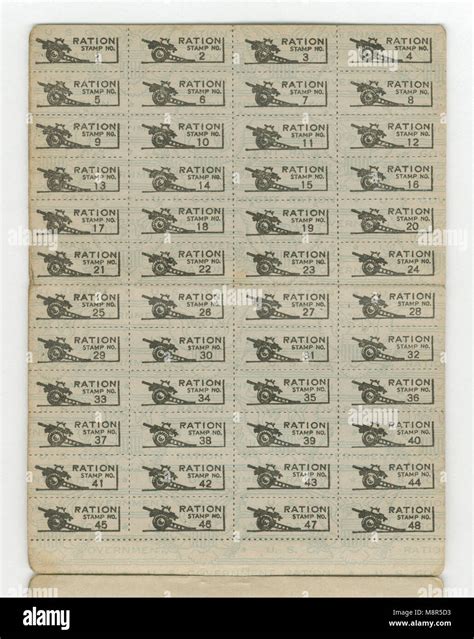 Wwii Ration Stamps And Coins