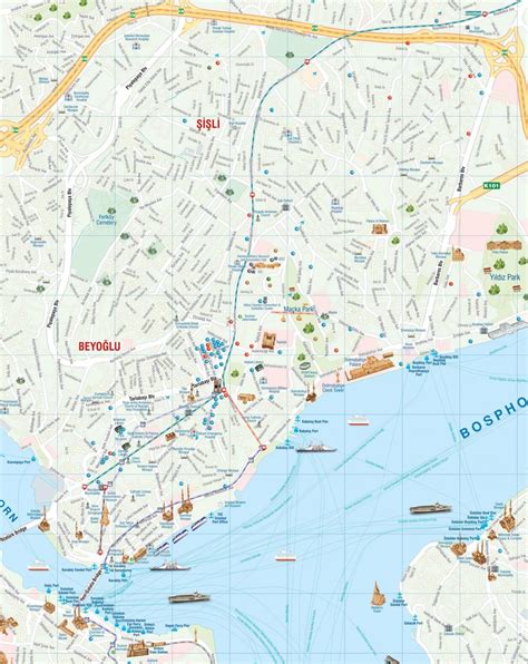 Sisli istanbul map - Map of sisli istanbul (Turkey)