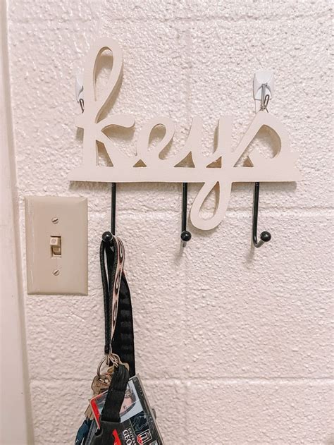 dorm room keys | Dorm room, Dorm, Bathroom hooks