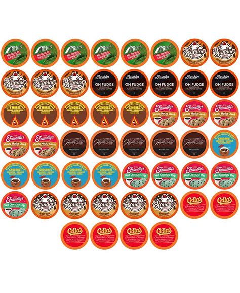 Two Rivers Coffee Chocolate Overload Coffee Sampler, Keurig, Variety ...