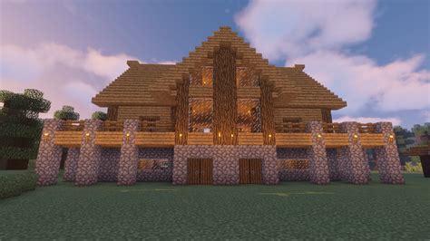 Minecraft Houses Survival : Minecraft Medieval Survival House Tutorial [Minecraft 1.14 ...