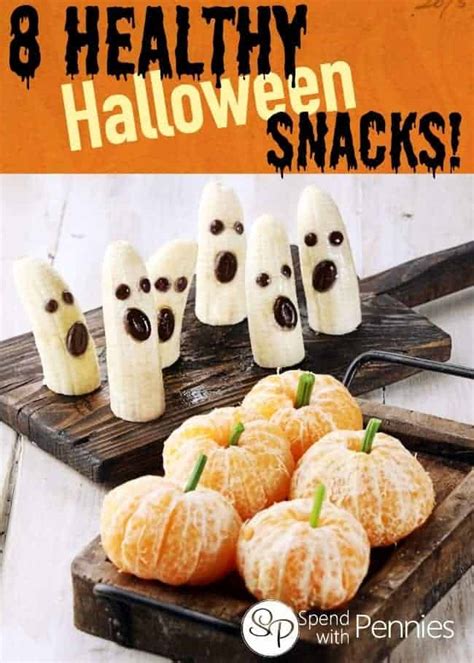 8 Healthy Halloween Snacks for Kids! - Spend With Pennies