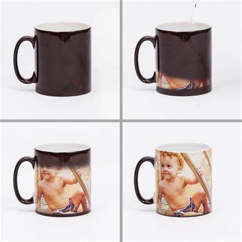 Custom Heat Changing Mugs. Custom Heat Sensitive Mug