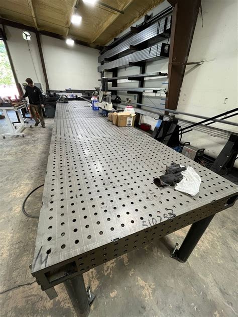 4x4 Welding Fixture Table With 5/8 Holes - Etsy | Welding table, Fixture table, Welding