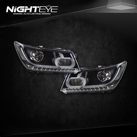 NightEye Dodge Journey Headlights 2008-2015 New JCUV LED Headlight