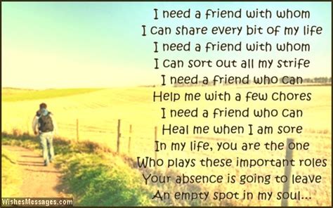 Goodbye Poems for Friends: Farewell Poems in Friendship – WishesMessages.com