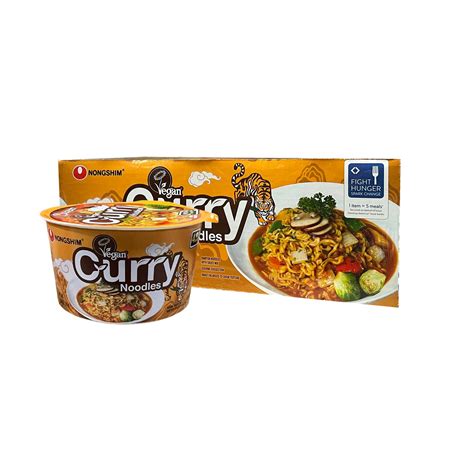 Vegan Curry Noodle Big Bowl 6/101g 비건 커리 큰사발 – PANASIAFOOD WHOLESALE